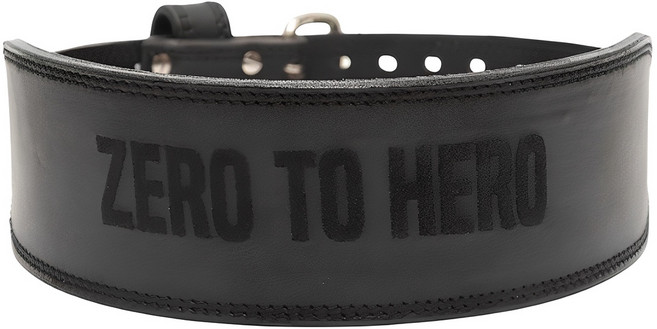 제로투히어로 리프팅 프리미엄 레더 벨트, 1개, BLACK