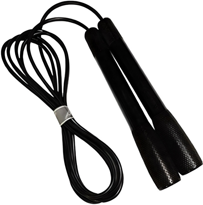 나리아 슬림 줄넘기 + 보관백, 검정, 1세트