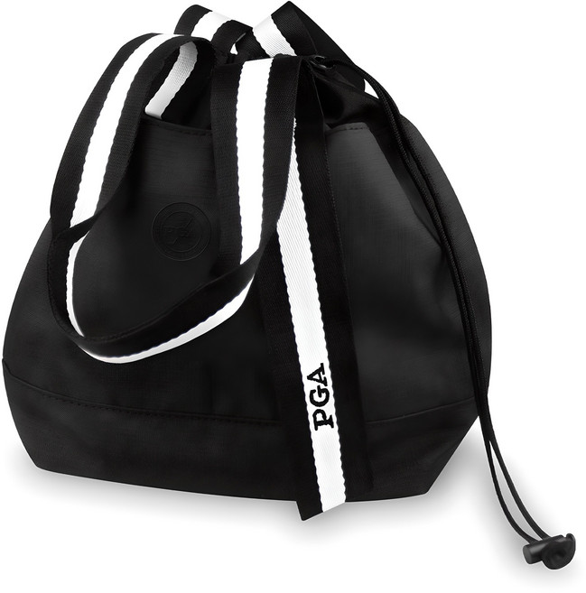 PGA 여성 골프 패커블 버킷백 PGA-BG14, 블랙, 1개