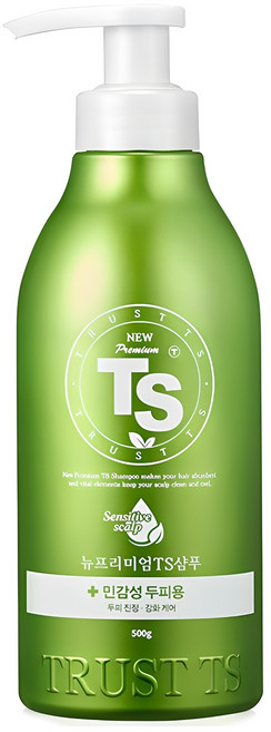 TS 뉴프리미엄 민감성 두피용 탈모증상완화 샴푸, 500g, 1개