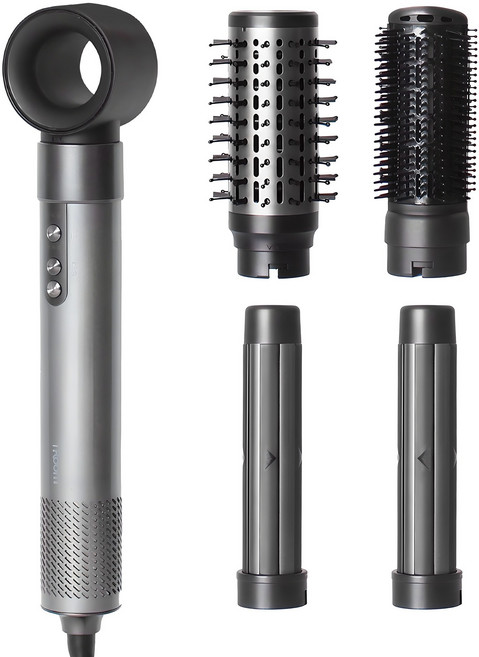 iRoom 에어웨이브 프로 4in1 멀티 스타일러 드라이기 1300W, HB-800AI, 혼합색상