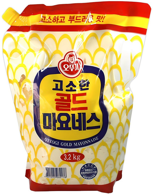 오뚜기 고소한 골드 마요네즈 스파우트팩, 3.2kg, 1개
