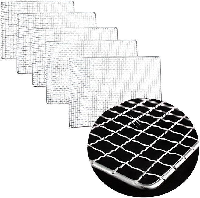 지피니 사각 태망 석쇠, 대(560 x 410 mm), 5개