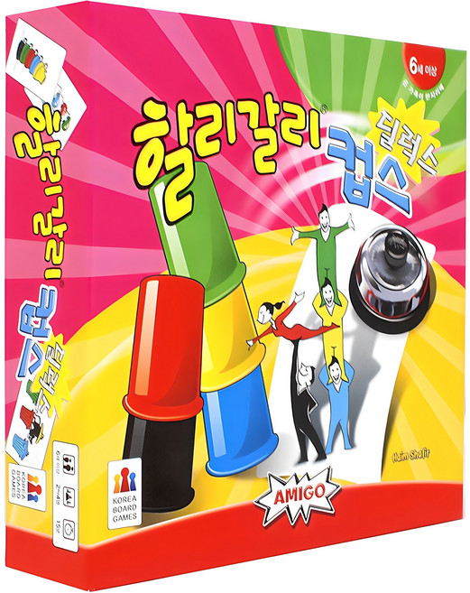 코리아보드게임즈 할리갈리 컵스 딜럭스, 1개, 혼합 색상