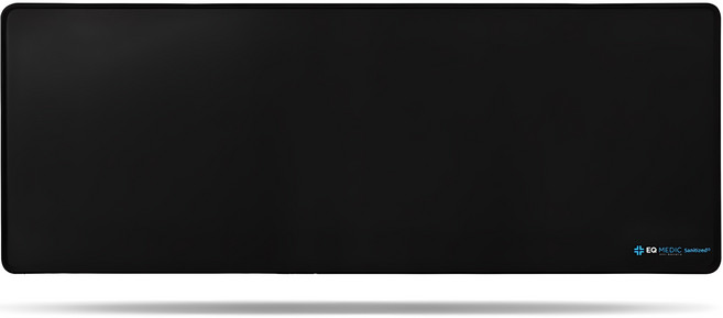 이큐메딕 항균 생활 방수 게이밍 장패드 Sanitize-GP100, 블랙, 1개