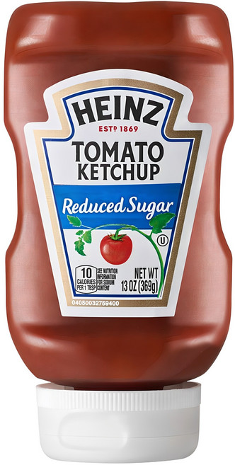 하인즈 리듀스드 슈가 토마토 케찹, 369g, 1개