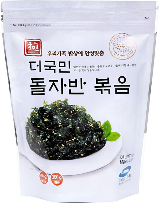 더국민 돌자반 볶음, 300g, 1개