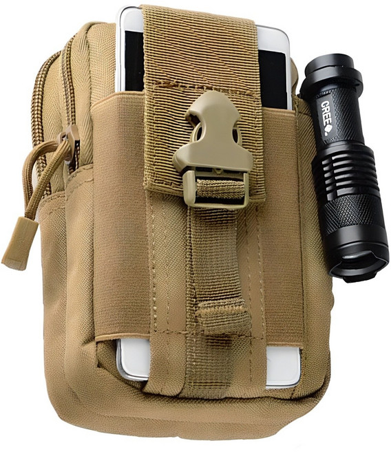 애드에딧 에투 파우치, 브라운, 1개