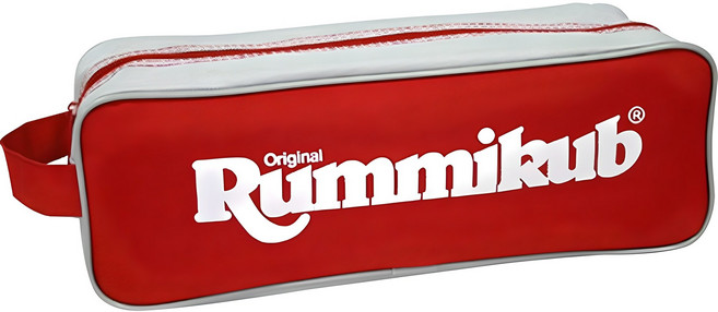 코리아보드게임즈 루미큐브 퍼니백 보드게임, 레드, 1개