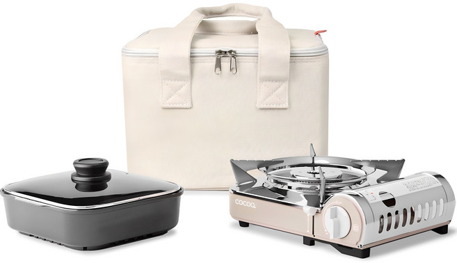 엠아이티파이브스타 코코아 미너버너 피크닉 세트, 혼합색상, 1세트