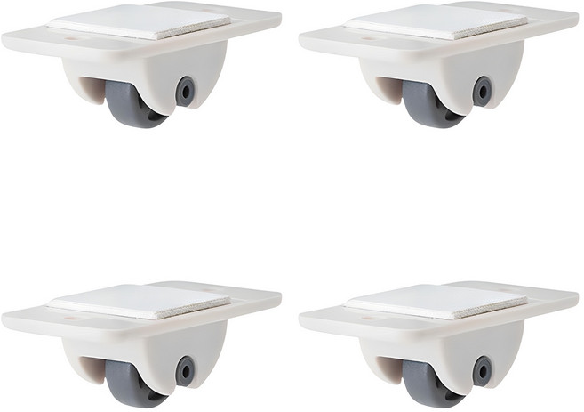 구디푸디 수납함 정리함 접착식 이동바퀴, 4개