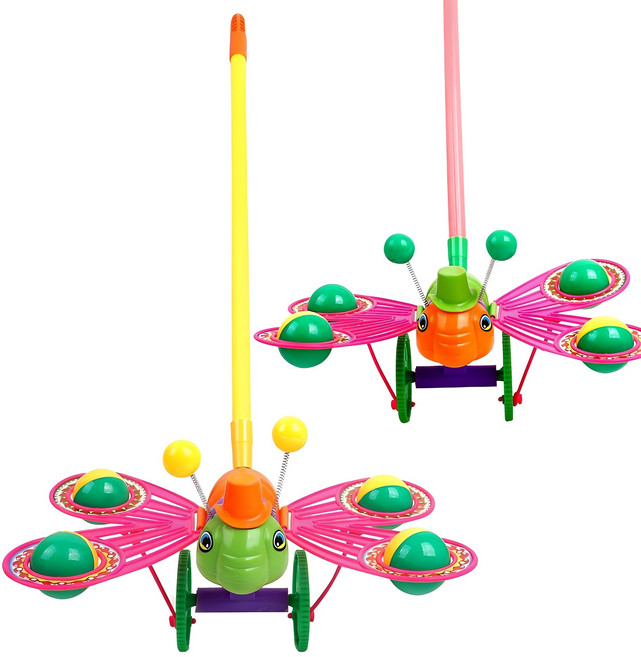 내친구아리 팔랑팔랑 나비밀대 걸음마보조기, 랜덤 발송, 1개