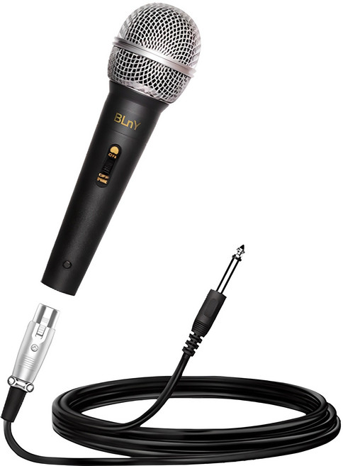 비엘와이 유선 다이나믹 마이크, BLnY-MC1800, 혼합색상