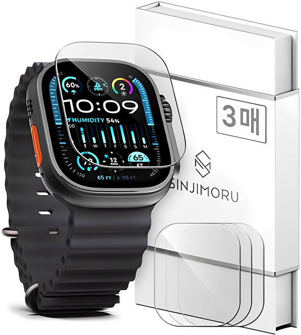 신지모루 풀커버 강화유리 액정보호필름 3p, 1개