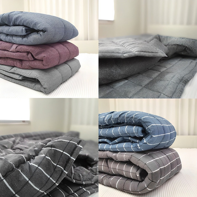 코잠데이 국내 제조 차렵이불 + 패드 + 베개커버 풀세트