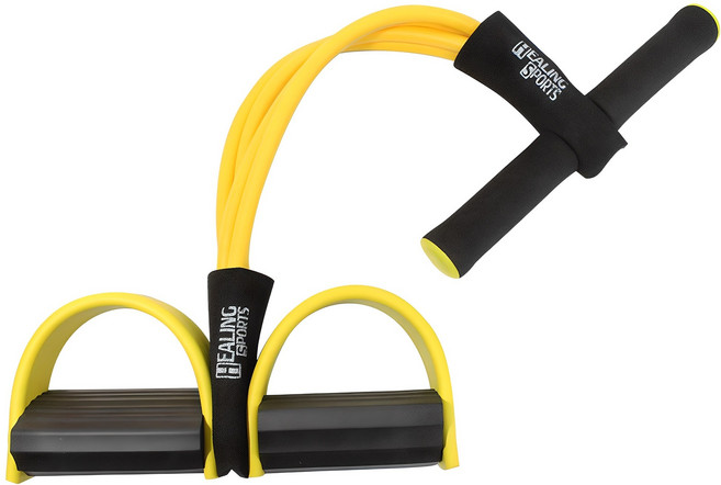 힐링스포츠 전신 튜빙밴드 4선, 옐로우, 1개