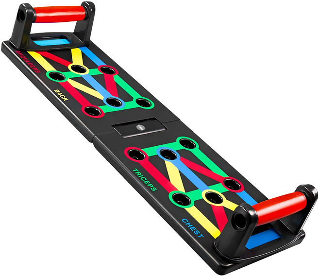 레토 접이식 멀티 보드 푸쉬업바, LPB-M01, Black