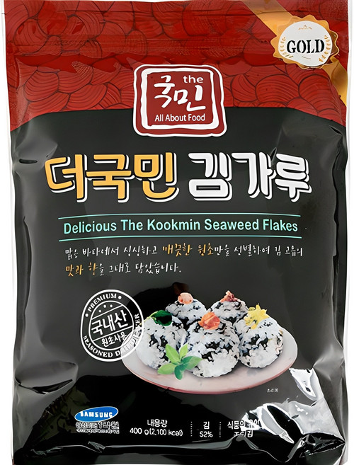 더국민 광천 김가루 골드, 400g, 1개