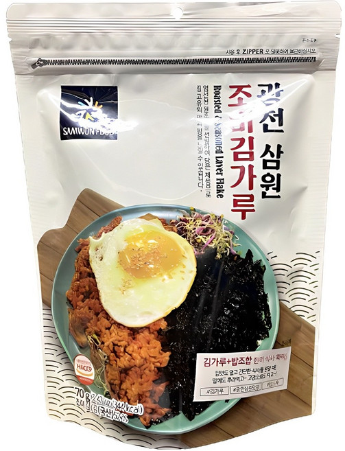 삼원 광천 조미 김가루, 70g, 1개