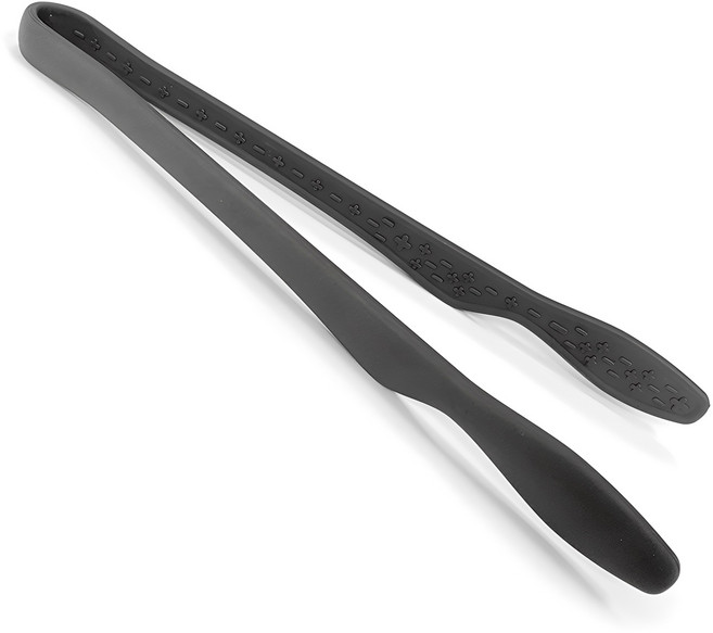 키친팩토리 실리콘 다용도 집게, 다크그레이, 1개