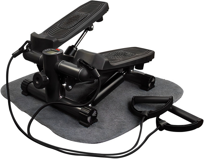 Bellica 在家訓練有氧運動踏步機 A4 + 彈力繩 + 防刮地墊, 單一顏色