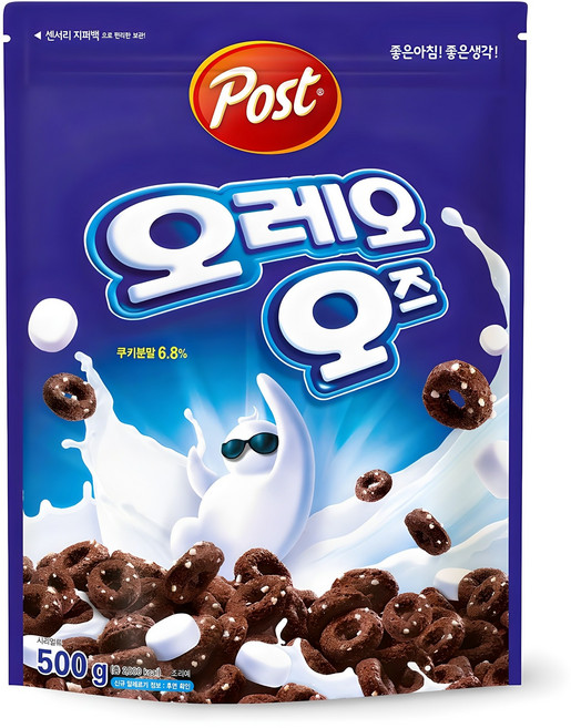 오레오오즈 시리얼, 500g, 1개