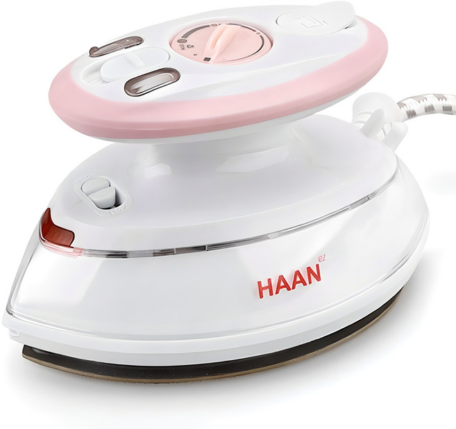 한경희생활과학 미니 스팀다리미, HS-70C, Lovely Pink