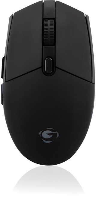 지클릭커 저소음 게이밍 마우스 GM-M250, GM-M250 Noiseless, 블랙