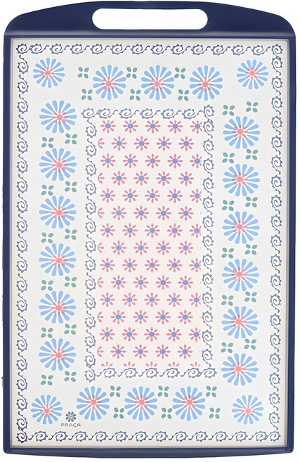프라카 폴란드패턴 양면도마, 클레마티스, 1개