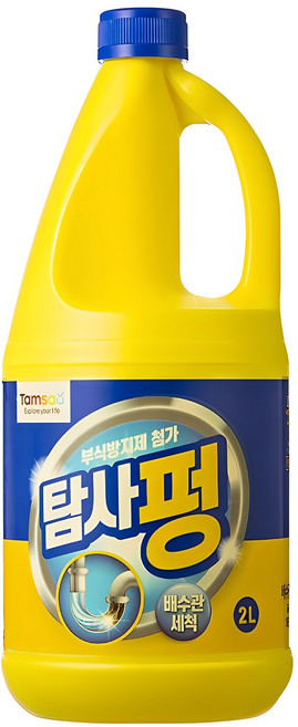 탐사 배수구 세정제, 2L, 1개