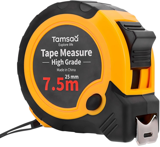탐사 고급형 줄자 7.5m, 1개