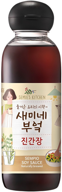 새미네부엌 진간장, 450ml, 1개