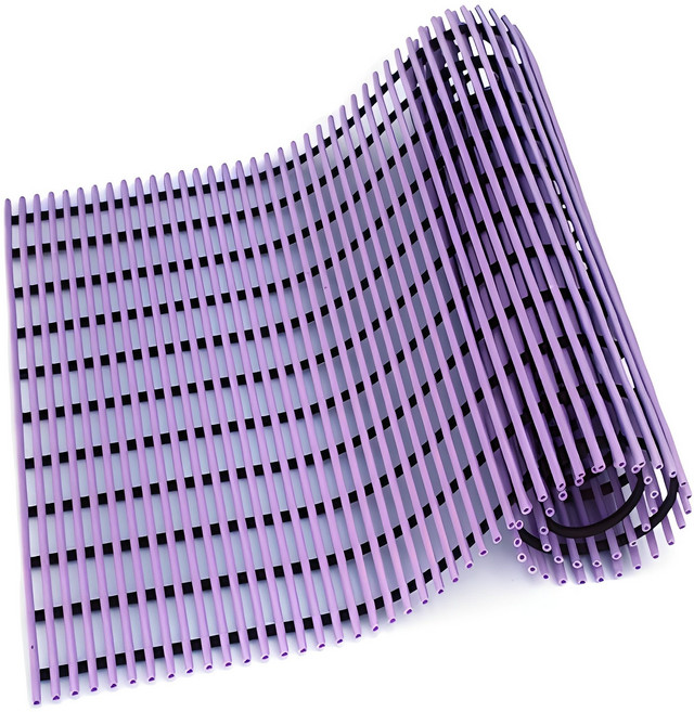 월광매트 미끄럼방지 욕실매트 일반형, 보라, 1개