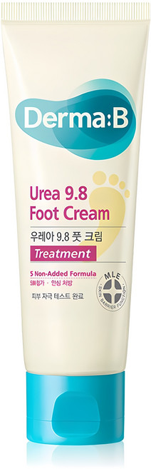 더마비 우레아 9.8 풋크림, 80ml, 1개