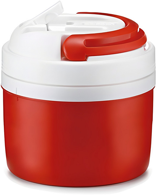 로이첸 미니비 보냉보온통, 레드, 2.3L, 1개