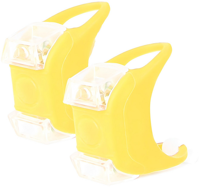 스피드윈 실리콘 LED 라이트, 옐로, 2개