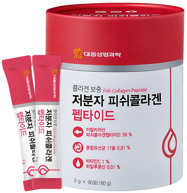 대웅생명과학 어류 저분자 피쉬 콜라겐 펩타이드, 180g, 1개