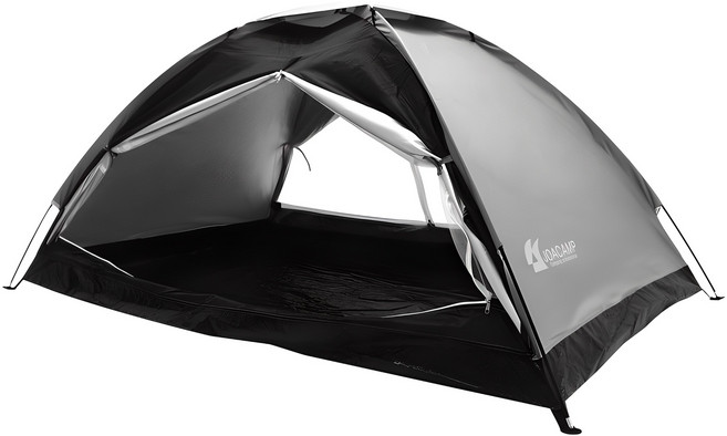조아캠프 돔형 텐트, 블랙, 2~3인용