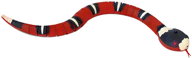 반디 밀크 스네이크 로봇애완동물, 혼합색상, 1개