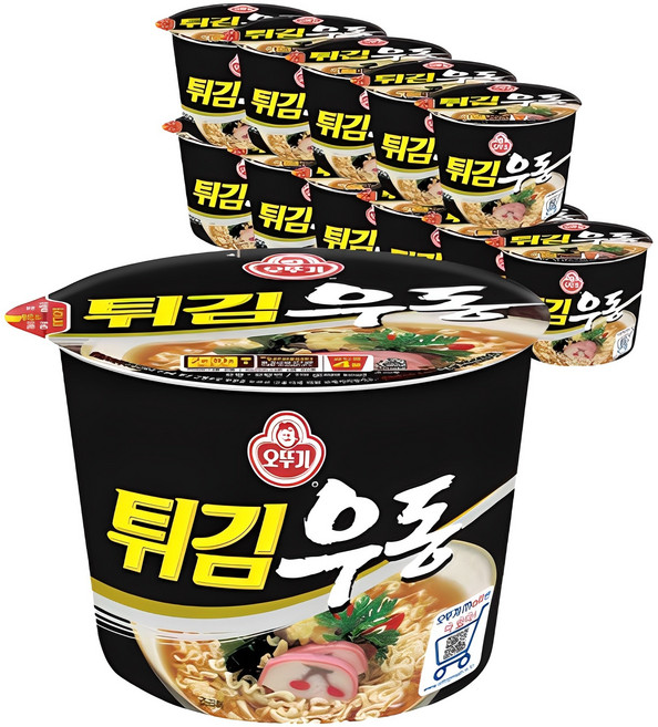 OTOKI 不倒翁 碗裝天婦羅海鮮風味烏龍麵, 12入
