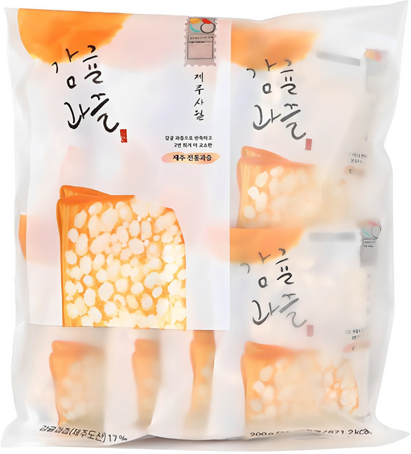 제주사월 감귤 과즐 8p, 176g, 1개