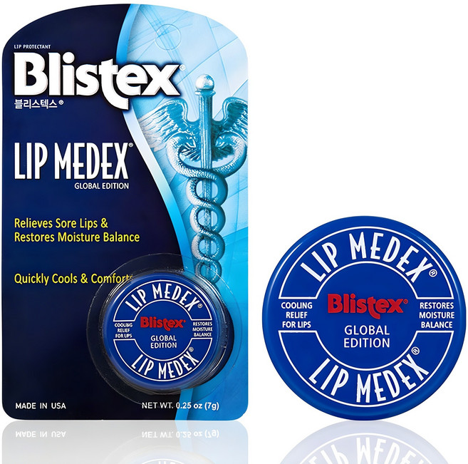 블리스텍스 립 메덱스 립밤, 7g, 1개