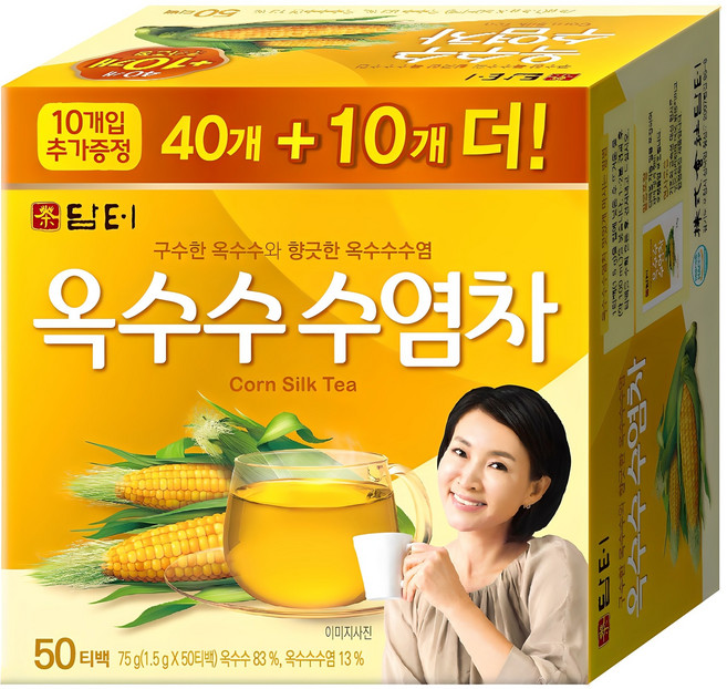 담터 옥수수 수염차, 1.5g, 50개입, 1개