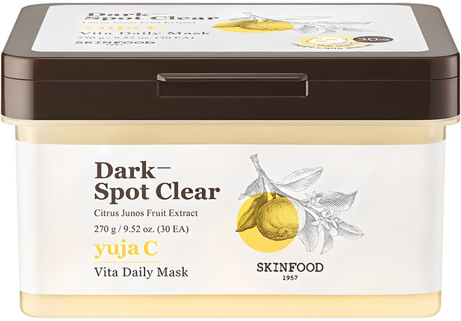 스킨푸드 유자씨 데일리 마스크 270g, 30개입, 1개