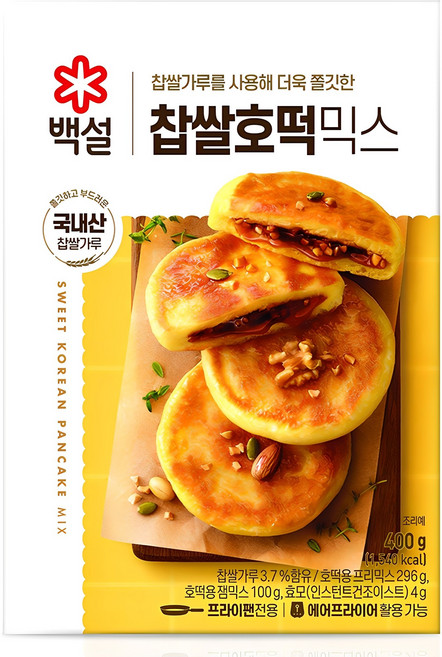 백설 찹쌀 호떡믹스, 400g, 1개
