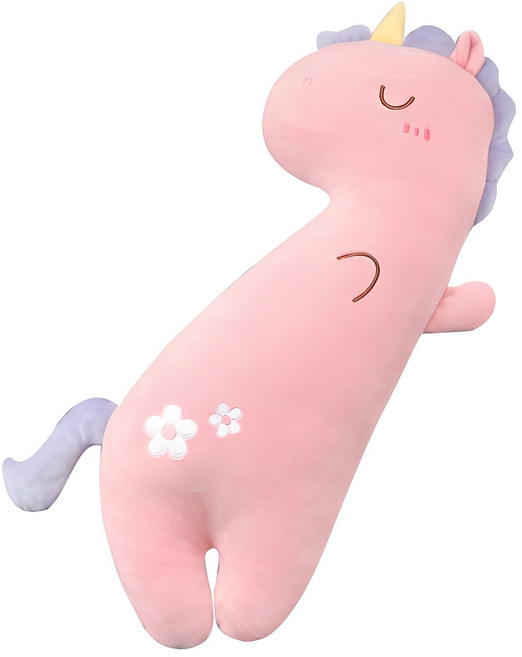 어반카 인형 안전벨트 쿠션, 핑크공룡, 1개