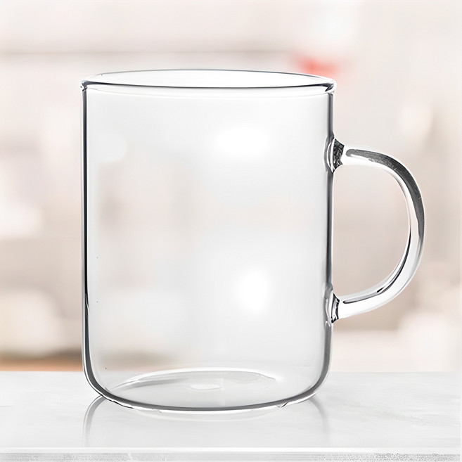 마카 내열유리 머그컵 M04 430ml, 1개