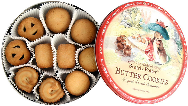 피터래빗 데니쉬 버터쿠키, 454g, 1개