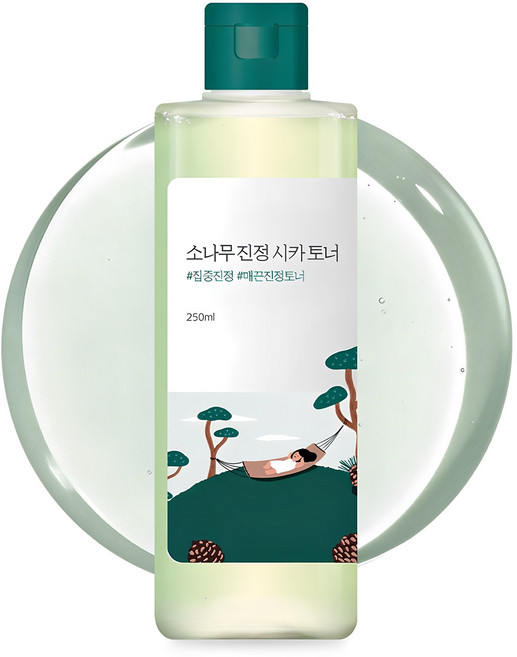 라운드랩 소나무 진정 시카 토너, 250ml, 1개