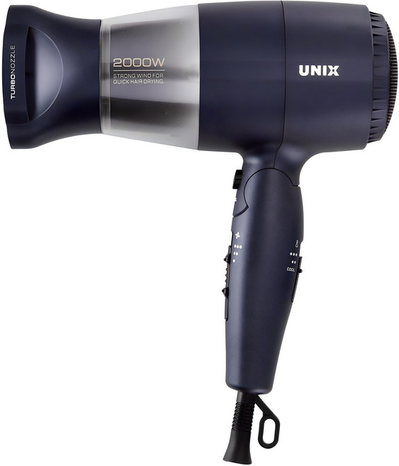 유닉스 접이식 드라이기 2000W, UN-A1010, 혼합색상